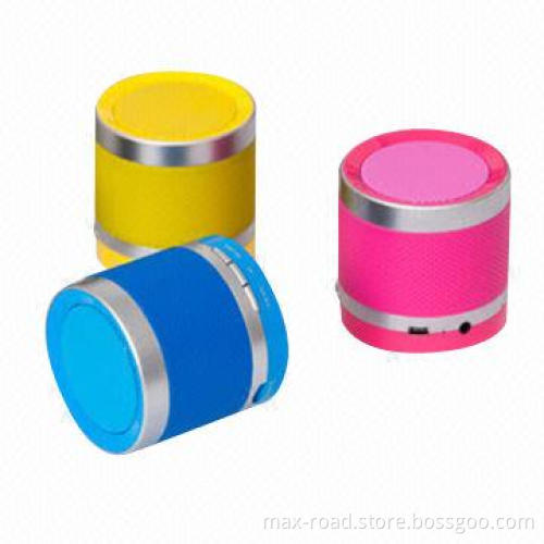 New design portable wireless Bluetooth speaker with touch control key, AUX-in, micro USB jack